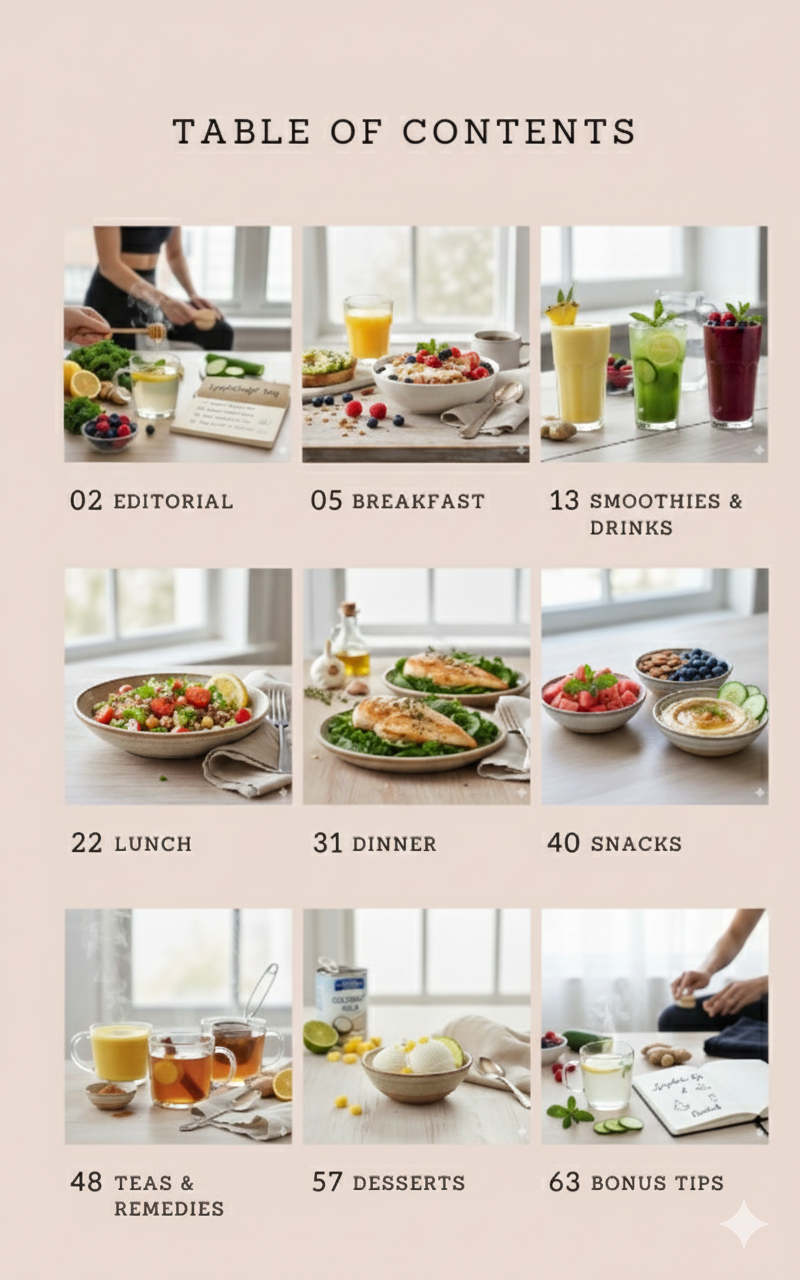 The Lymphatic Reset Cookbook